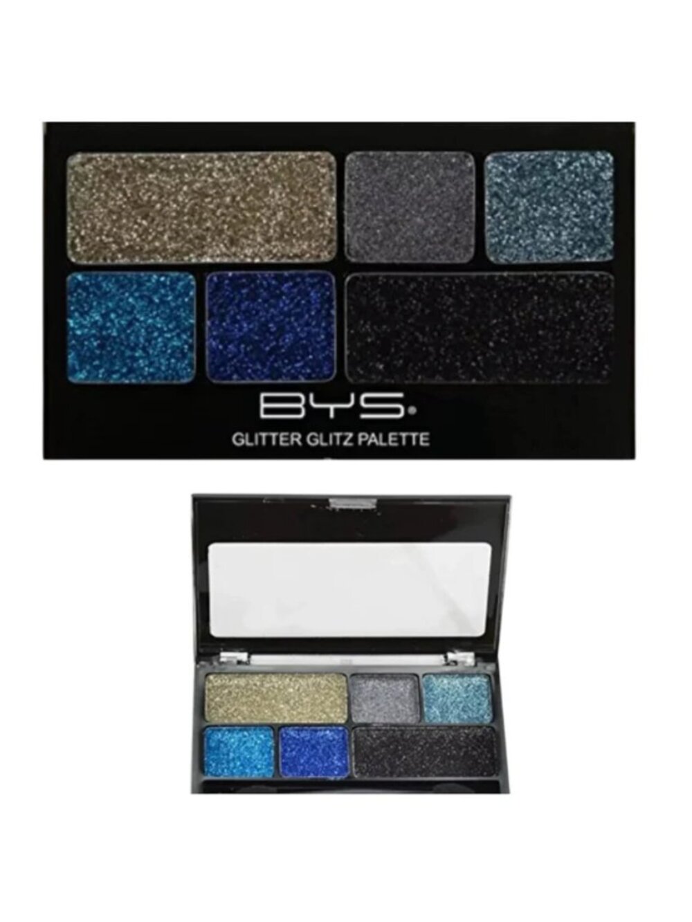 New BYS Glitter Eye Creme Azure Blaze